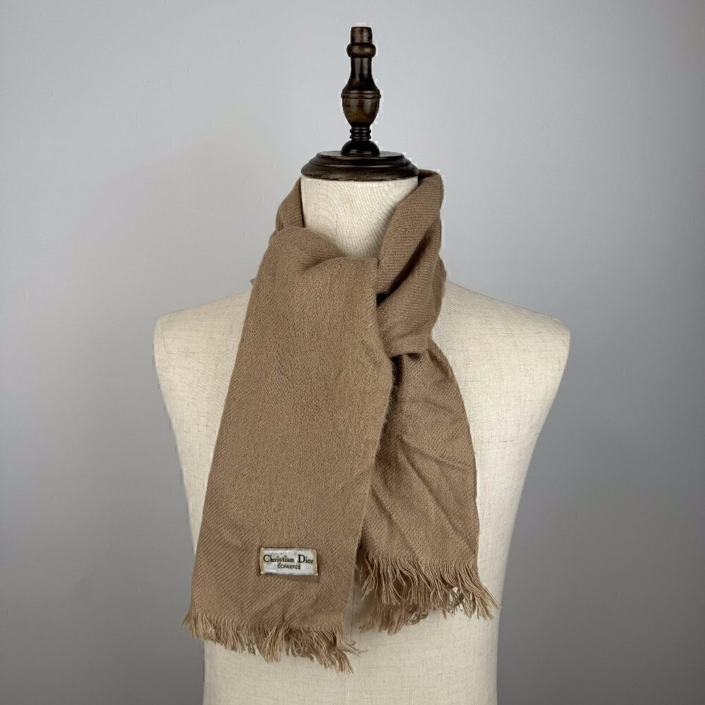 Dior vintage scarf 100% wool